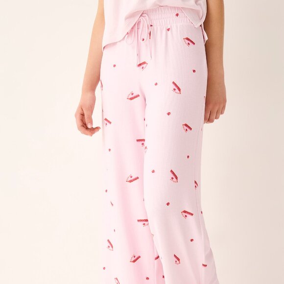 NWT Miiyu Pink Cutie Pie Lounge Pants - Picture 2 of 3